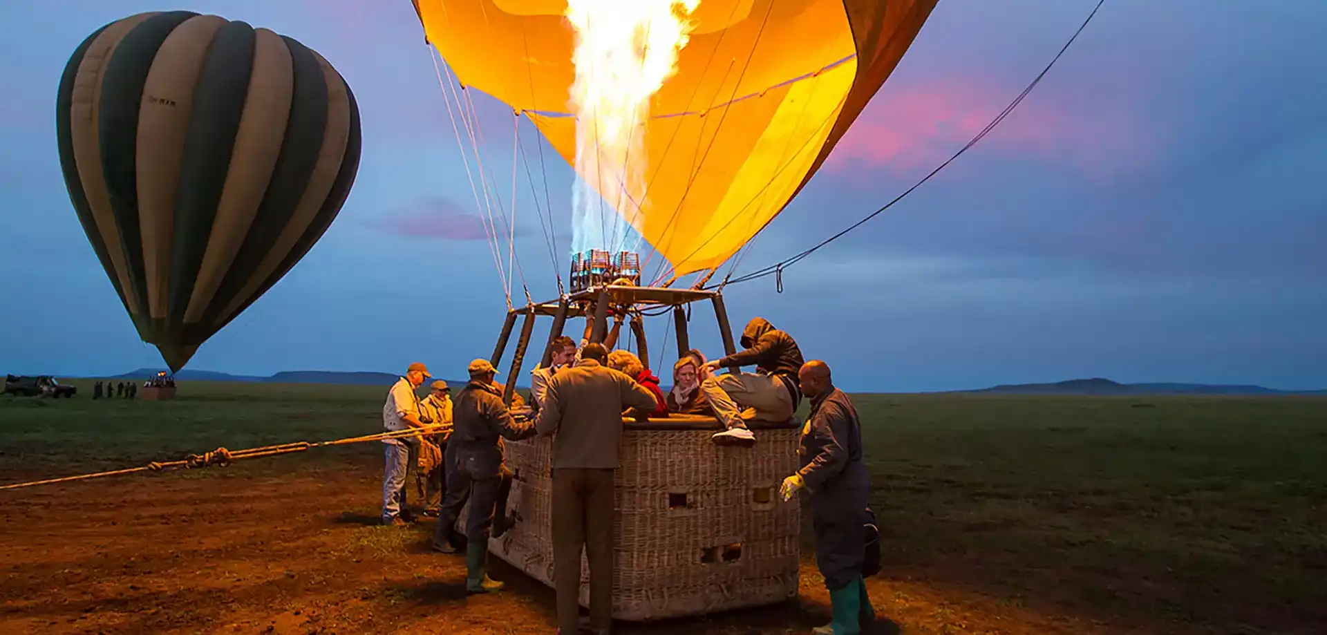 Serengeti Hot air balloon Safari